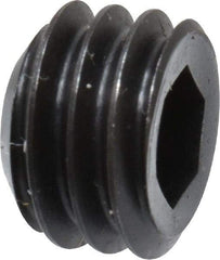 Holo-Krome - 3/8-16 UNC, 1/4" OAL, Cup Point Set Screw - Grade 8 Alloy Steel, 3/16" Key - USA Tool & Supply