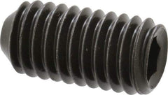 Holo-Krome - 3/8-16 UNC, 3/4" OAL, Cup Point Set Screw - Grade 8 Alloy Steel, 3/16" Key - USA Tool & Supply