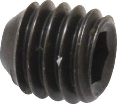 Holo-Krome - #10-32 UNF, 3/16" OAL, Cup Point Set Screw - Grade 8 Alloy Steel, 3/32" Key - USA Tool & Supply