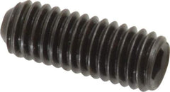 Holo-Krome - #10-32 UNF, 1/2" OAL, Cup Point Set Screw - Grade 8 Alloy Steel, 3/32" Key - USA Tool & Supply