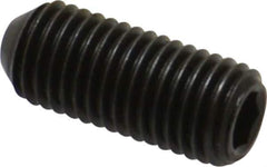Holo-Krome - 5/16-24 UNF, 3/4" OAL, Cup Point Set Screw - Grade 8 Alloy Steel, 5/32" Key - USA Tool & Supply