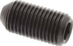 Holo-Krome - 3/8-24 UNF, 3/4" OAL, Cup Point Set Screw - Grade 8 Alloy Steel, 3/16" Key - USA Tool & Supply
