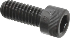 Made in USA - 5/16-18 UNC Hex Socket Drive, Socket Cap Screw - Alloy Steel, Black Oxide Finish, Fully Threaded, 3/4" Length Under Head - USA Tool & Supply