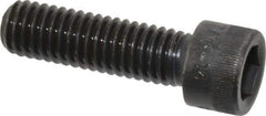 Holo-Krome - 7/16-14 UNC Hex Socket Drive, Socket Cap Screw - Alloy Steel, Black Oxide Finish, Fully Threaded, 1-1/2" Length Under Head - USA Tool & Supply