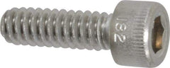 Holo-Krome - #10-24 UNC Hex Socket Drive, Socket Cap Screw - Grade 18-8 Stainless Steel, Passivated Finish, Fully Threaded, 5/8" Length Under Head - USA Tool & Supply