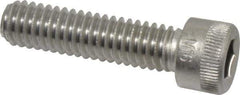 Holo-Krome - 5/16-18 UNC Hex Socket Drive, Socket Cap Screw - Grade 18-8 Stainless Steel, Passivated Finish, Fully Threaded, 1-1/4" Length Under Head - USA Tool & Supply