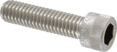 Holo-Krome - 3/8-16 UNC Hex Socket Drive, Socket Cap Screw - Grade 18-8 Stainless Steel, Passivated Finish, Fully Threaded, 1-1/2" Length Under Head - USA Tool & Supply