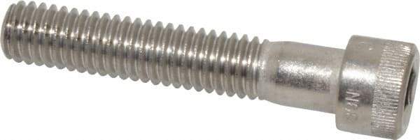Holo-Krome - 3/8-16 UNC Hex Socket Drive, Socket Cap Screw - Grade 18-8 Stainless Steel, Passivated Finish, Partially Threaded, 2" Length Under Head - USA Tool & Supply