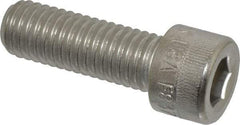 Holo-Krome - 1/2-13 UNC Hex Socket Drive, Socket Cap Screw - Grade 18-8 Stainless Steel, Passivated Finish, Fully Threaded, 1-1/2" Length Under Head - USA Tool & Supply