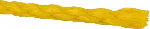 Value Collection - 500' Max Length Polypropylene Diamond Braided Cord - 3/8" Diam, 262 Lb Capacity - USA Tool & Supply