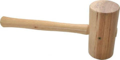 Garland - 1-3/4 Lb Head Wooden Mallet - 14" Long Wood Handle - USA Tool & Supply