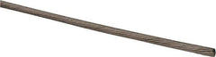 Value Collection - 1/8" Diam, Stainless Steel Wire Rope - 2,100 Lb Breaking Strength, Material Grade 304, 1 x 19 Single Strand - USA Tool & Supply