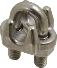 Ronstan - 3/8" Wire Rope U-Bolt Grip - 316 Stainless Steel - USA Tool & Supply