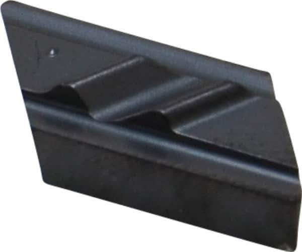 Kennametal - NPL51, KC5025 Grade Carbide Profiling Insert - TiAlN Finish, 55° Incl Angle, Parallelogram, 0.4567" Side Length, 1/8" Thick, 1/64" Corner Radius - USA Tool & Supply