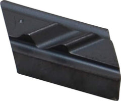 Kennametal - NPL51, KC5025 Grade Carbide Profiling Insert - TiAlN Finish, 55° Incl Angle, Parallelogram, 0.4567" Side Length, 1/8" Thick, 1/64" Corner Radius - USA Tool & Supply
