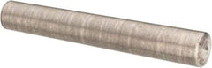 Value Collection - Size 6/0, 0.0676" Small End Diam, 0.078" Large End Diam, Passivated Stainless Steel Taper Pin - Grade 303, 18-8, 1/2" OAL, 1/2 Pin Length - USA Tool & Supply