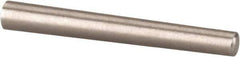 Value Collection - Size 5/0, 0.0784" Small End Diam, 0.094" Large End Diam, Passivated Stainless Steel Taper Pin - Grade 303, 18-8, 3/4" OAL, 3/4 Pin Length - USA Tool & Supply