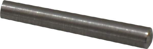 Value Collection - Size 4/0, 0.0934" Small End Diam, 0.109" Large End Diam, Passivated Stainless Steel Taper Pin - Grade 303, 18-8, 3/4" OAL, 3/4 Pin Length - USA Tool & Supply
