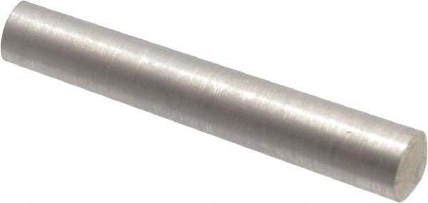 Value Collection - Size 3/0, 0.1094" Small End Diam, 0.125" Large End Diam, Passivated Stainless Steel Taper Pin - Grade 303, 18-8, 3/4" OAL, 3/4 Pin Length - USA Tool & Supply