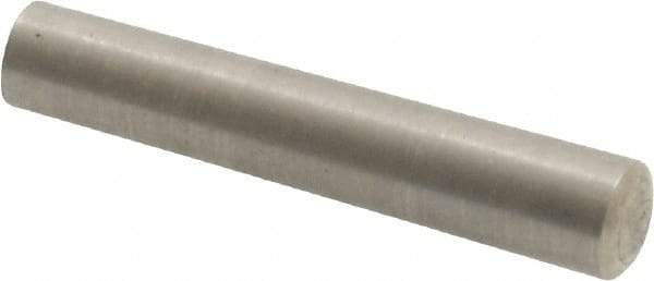 Value Collection - Size 2/0, 0.1254" Small End Diam, 0.141" Large End Diam, Passivated Stainless Steel Taper Pin - Grade 303, 18-8, 3/4" OAL, 3/4 Pin Length - USA Tool & Supply
