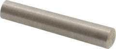 Value Collection - Size 2/0, 0.1254" Small End Diam, 0.141" Large End Diam, Passivated Stainless Steel Taper Pin - Grade 303, 18-8, 3/4" OAL, 3/4 Pin Length - USA Tool & Supply