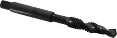 DORMER - 5/16-18 UNC, 94mm OAL, 0.2598" Drill Diam x 16mm Drill Length, Combination Drill & Tap - 2 Flutes, 21mm Thread Length, High Speed Steel, Oxide Finish, 2B - USA Tool & Supply