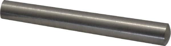 Value Collection - Size 6, 0.289" Small End Diam, 0.341" Large End Diam, Passivated Stainless Steel Taper Pin - Grade 303, 18-8, 2-1/2" OAL, 2-1/2 Pin Length - USA Tool & Supply