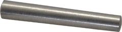 Value Collection - Size 7, 0.357" Small End Diam, 0.409" Large End Diam, Passivated Stainless Steel Taper Pin - Grade 303, 18-8, 2-1/2" OAL, 2-1/2 Pin Length - USA Tool & Supply