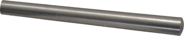 Value Collection - Size 7, 0.3258" Small End Diam, 0.409" Large End Diam, Passivated Stainless Steel Taper Pin - Grade 303, 18-8, 4" OAL, 4 Pin Length - USA Tool & Supply