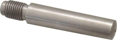 Value Collection - Size 8, 0.4504" Small End Diam, 0.492" Large End Diam, Passivated Stainless Steel Taper Pin - Grade 303, 18-8, 2" OAL, 2 Pin Length - USA Tool & Supply