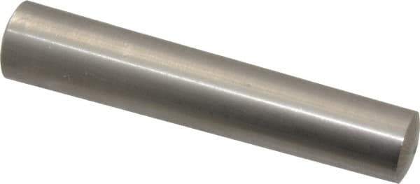 Value Collection - Size 9, 0.5286" Small End Diam, 0.591" Large End Diam, Passivated Stainless Steel Taper Pin - Grade 303, 18-8, 3" OAL, 3 Pin Length - USA Tool & Supply