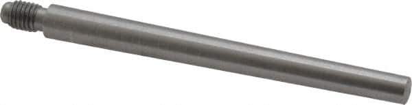 Value Collection - Size 5, 0.287" Large End Diam, Uncoated Steel 1/4-28 Threaded Taper Pin - Grade C-12L14, 3 Pin Length - USA Tool & Supply