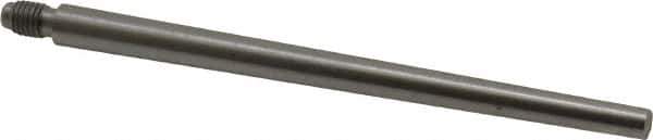 Value Collection - Size 5, 0.287" Large End Diam, Uncoated Steel 1/4-28 Threaded Taper Pin - Grade C-12L14, 4 Pin Length - USA Tool & Supply