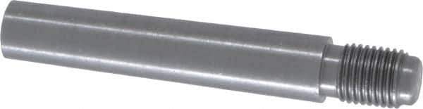 Value Collection - Size 7, 0.407" Large End Diam, Uncoated Steel 3/8-24 Threaded Taper Pin - Grade C-12L14, 2 Pin Length - USA Tool & Supply