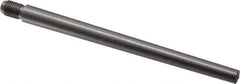 Value Collection - Size 7, 0.407" Large End Diam, Uncoated Steel 3/8-24 Threaded Taper Pin - Grade C-12L14, 5 Pin Length - USA Tool & Supply