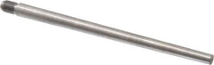 Value Collection - Size 7, 0.407" Large End Diam, Uncoated Steel 3/8-24 Threaded Taper Pin - Grade C-12L14, 6 Pin Length - USA Tool & Supply