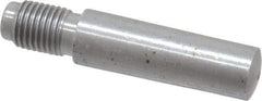 Value Collection - Size 8, 0.49" Large End Diam, Uncoated Steel 7/16-20 Threaded Taper Pin - Grade C-12L14, 1-1/2 Pin Length - USA Tool & Supply