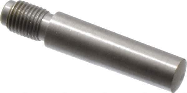 Value Collection - Size 8, 0.49" Large End Diam, Uncoated Steel 7/16-20 Threaded Taper Pin - Grade C-12L14, 1-3/4 Pin Length - USA Tool & Supply
