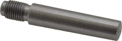 Value Collection - Size 8, 0.49" Large End Diam, Uncoated Steel 7/16-20 Threaded Taper Pin - Grade C-12L14, 2 Pin Length - USA Tool & Supply