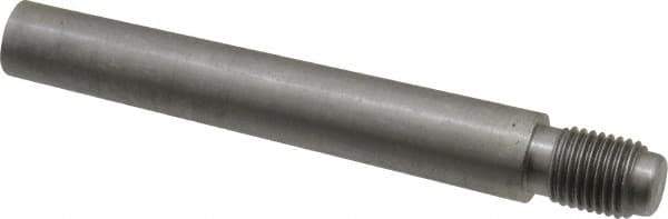 Value Collection - Size 8, 0.49" Large End Diam, Uncoated Steel 7/16-20 Threaded Taper Pin - Grade C-12L14, 3 Pin Length - USA Tool & Supply