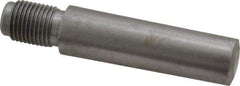 Value Collection - Size 9, 0.589" Large End Diam, Uncoated Steel 1/2-20 Threaded Taper Pin - Grade C-12L14, 2 Pin Length - USA Tool & Supply