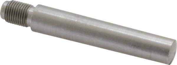 Value Collection - Size 9, 0.589" Large End Diam, Uncoated Steel 1/2-20 Threaded Taper Pin - Grade C-12L14, 3 Pin Length - USA Tool & Supply