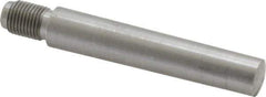 Value Collection - Size 9, 0.589" Large End Diam, Uncoated Steel 1/2-20 Threaded Taper Pin - Grade C-12L14, 3 Pin Length - USA Tool & Supply