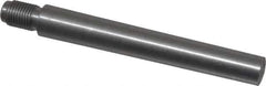 Value Collection - Size 9, 0.589" Large End Diam, Uncoated Steel 1/2-20 Threaded Taper Pin - Grade C-12L14, 4 Pin Length - USA Tool & Supply