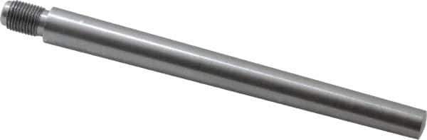 Value Collection - Size 9, 0.589" Large End Diam, Uncoated Steel 1/2-20 Threaded Taper Pin - Grade C-12L14, 6 Pin Length - USA Tool & Supply