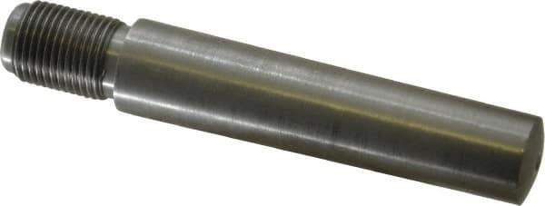 Value Collection - Size 10, 0.704" Large End Diam, Uncoated Steel 5/8-18 Threaded Taper Pin - Grade C-12L14, 3 Pin Length - USA Tool & Supply