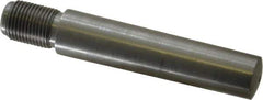 Value Collection - Size 10, 0.704" Large End Diam, Uncoated Steel 5/8-18 Threaded Taper Pin - Grade C-12L14, 3 Pin Length - USA Tool & Supply