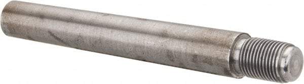 Value Collection - Size 10, 0.704" Large End Diam, Uncoated Steel 5/8-18 Threaded Taper Pin - Grade C-12L14, 4-1/2 Pin Length - USA Tool & Supply