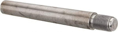 Value Collection - Size 10, 0.704" Large End Diam, Uncoated Steel 5/8-18 Threaded Taper Pin - Grade C-12L14, 4-1/2 Pin Length - USA Tool & Supply