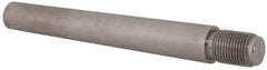 Value Collection - Size 10, 0.704" Large End Diam, Uncoated Steel 5/8-18 Threaded Taper Pin - Grade C-12L14, 5 Pin Length - USA Tool & Supply